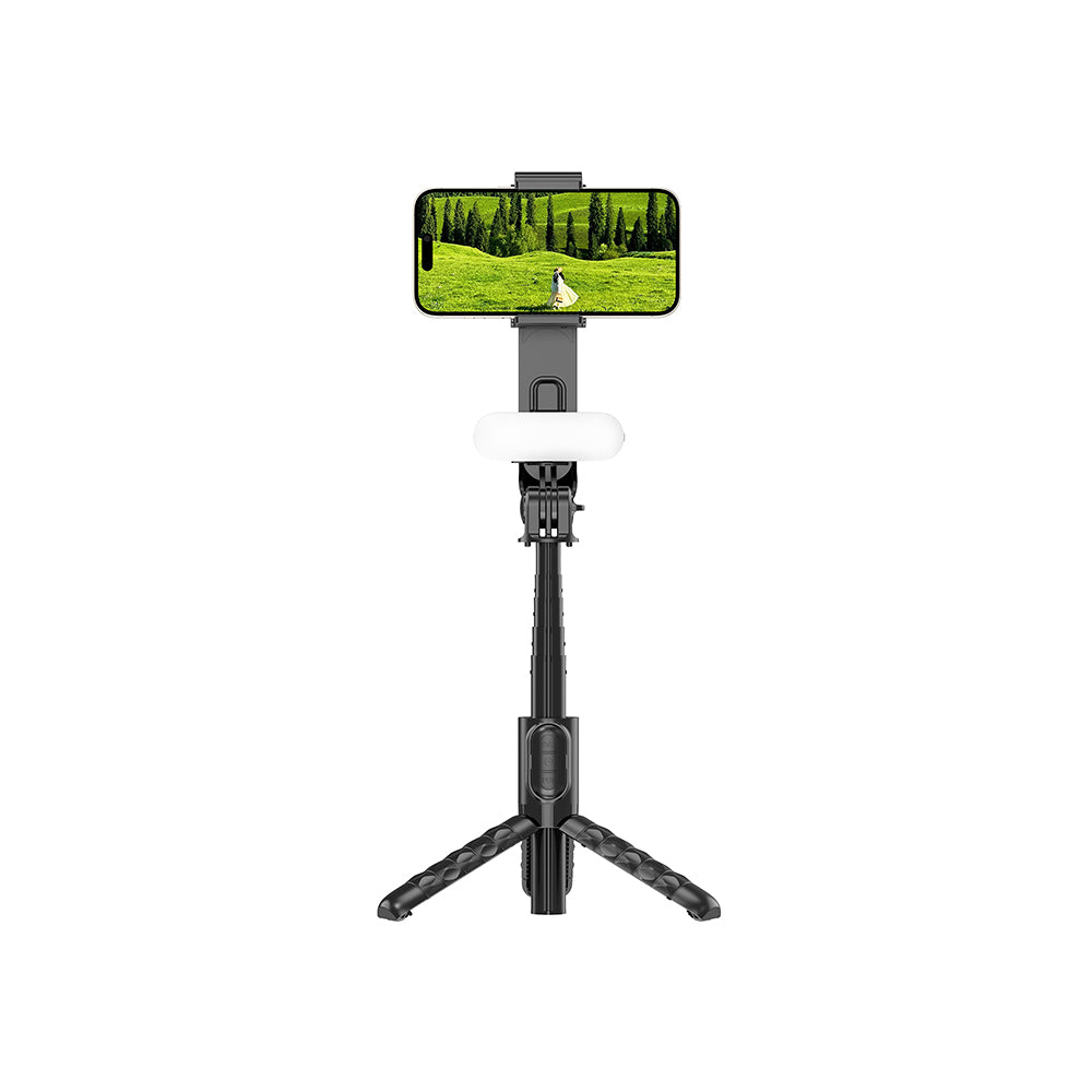Wiwu Wi-SE013 Dolgu Işıklı Teleskopik Tripod ve Mini Selfie Çubuğu Wiwu Wi-SE013 Dolgu Işıklı Teleskopik Tripod ve Mini Selfie Çubuğu